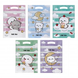 Пакет подарочный MESHU MS_66870 "Cloud cat" 15*22см 383450
