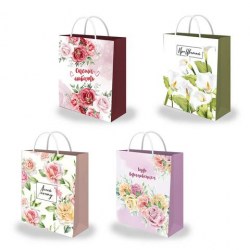 Пакет подарочный Золотая сказка 700814 "Woman Collection" 26*32*12см 