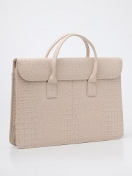 Папка Альянс 8-095к кроко слоновая кость Franchesco Mariscotti