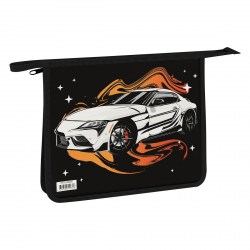 Папка д/тетрадей А5 ArtSpace ПТ-715Л0005 "Sports coupe" 1 отделение, на молнии  380277
