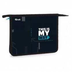 Папка д/тетрадей А5 Forst FT-PP-A50306 "Way to win" на молнии 349592