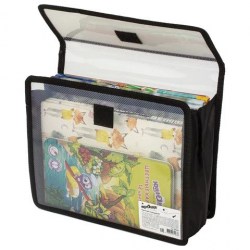 Папка д/тетрадей А5 Юнландия 270145 "Space" 2 отделения, на липучке