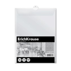 Папка для черчения А4 10л. ErichKrause 60687 "Art" 200г/м2, пластиковая упаковка