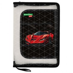 Папка д/труда А4 Brauberg Kids 272209 "Red car" 1 отделение, с откидной планкой, на молнии