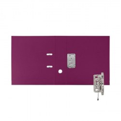Папка-файл 75мм inФормат P2PVC-75/Vlt сиреневый PVC 2-сторон. 059946