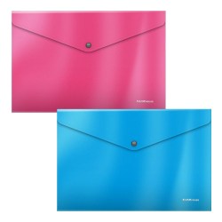 Папка на кнопке А4 ErichKrause 54913 Glossy Bubble Gum, арома, ассорти