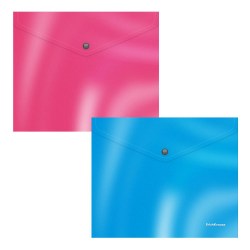 Папка на кнопке А5 ErichKrause 54914 Glossy Bubble Gum, арома, ассорти