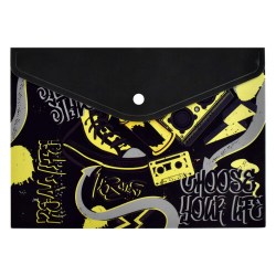 Папка на кнопке А5 Феникс 58818 "Кеды" 180мкм