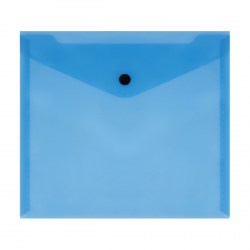 Папка на кнопке А5+ Стамм ММ-32277/32278/32279  150мкм ассорти прозр 