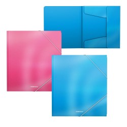 Папка на резинках А5+ ErichKrause 55304 Glossy Bubble Gum, арома, ассорти