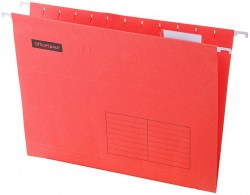 Папка подвесная OfficeSpace (310*240мм) красная 296358