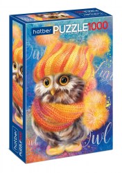 Пазлы Хатбер 17063 1000 элементов А2 680х480мм Premium Совенок 062589