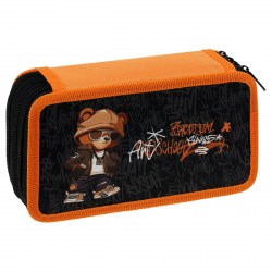 Пенал ArtSpace ПТ3_60014 "Bear" 3 отделения 190*110мм 368180