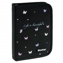 Пенал Berlingo PK-EX-1255 "Life is Beautiful" 1 отделение, 2 откидные секции, 200*140*40 389509