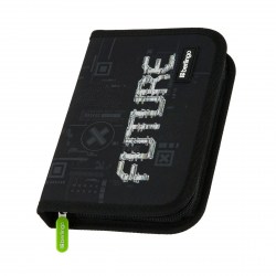 Пенал Berlingo PK-EXM-1110 "FutureX" 1 отделение, откидная планка 20х14х4см 379596