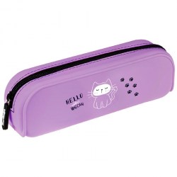 Пенал Brauberg PM09021 "Paris" 1 отделение, силикон, 20х5х6см 336755