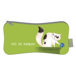 Пенал Феникс 61284 "ОЗОРНЫЕ КОТИКИ" неопрен, молния 21,5х9см