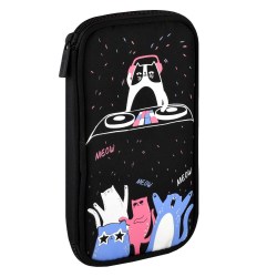 Пенал Феникс 62037 "ДИСКОКОТИКИ" 12,5х21х2,5см, хлопок, полиэстр 