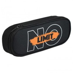 Пенал Феникс 68925 "Нет границ" 20,5*7,5*4см черный, на молнии