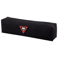 Пенал Юнландия 273799 "Energy" 1 отделение, черный, на молнии 20*6*4см 