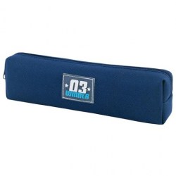 Пенал Юнландия 273800 "Winner" 1 отделение, синий, на молнии 20*6*4см 