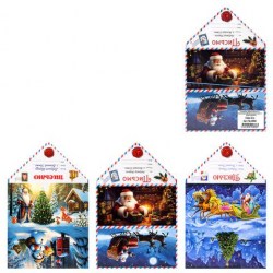 Письмо MILAND ПД-5974/ПД-5975/ПД-5979/ПД-5974,75,79 Деду Морозу "Зимняя сказка" 29*19см С592619