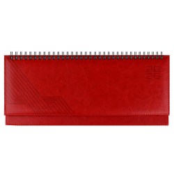 Планинг 2026г. Феникс 70325 САРИФ красный, 64л., кожзам