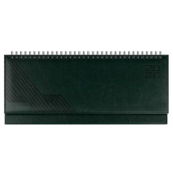 Планинг 2026г. Феникс 70326 САРИФ темно-зеленый, 64л., кожзам