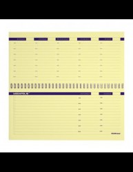 Планинг ErichKrause 44410 "Megapolis" синий, желтый блок