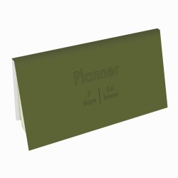 Планинг Канц-Эксмо ПКБ2166405 "On line.Хаки" 64л 7БЦ недатир 