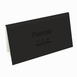 Планинг Канц-Эксмо ПКБ2166408 "On line.Черный уголь" 64л 7БЦ недатир 