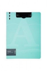 Планшет А4 Berlingo PPf_93202 Instinct с крышкой, пластик мятный/черный 299032