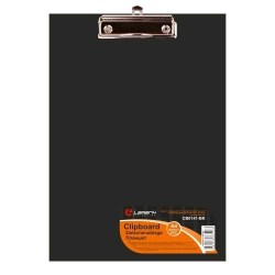 Планшет А4 Lamark CB0441-BK 2,0мм черный с верхн.зажимом PVC 