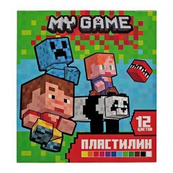 Пластилин 12цв. Centrum 77342 "My Game" 240г стек