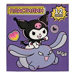 Пластилин 12цв. Centrum 77394 "Куроми" 240г стек