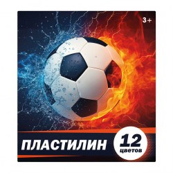 Пластилин 12цв. Centrum 78361 "Футбол" 240г стек