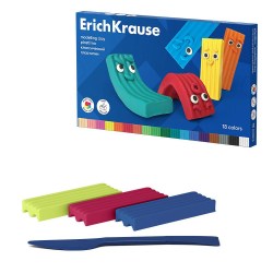 Пластилин 18цв. ErichKrause 61342 Color Friends 270г со стеком