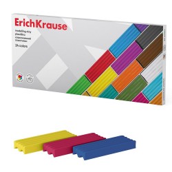 Пластилин 24цв. ErichKrause 61319 Basic 384г.
