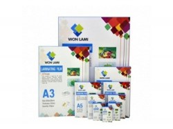 Пленка д/ламинирования А4 216*303мм  75мкм /7668/(100шт) WF