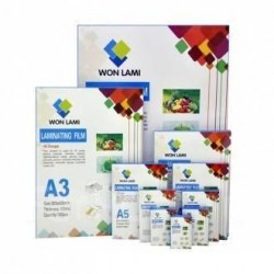 Пленка д/ламинирования А7 80*110мм 100мкм (100шт) WF 7677/3237