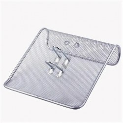 Подставка д/календаря Brauberg 231973 "Germanium" металлическая, 57х200х200мм серебро