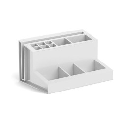 Подставка д/канц.принадлежностей ErichKrause 55792 "ЛИДЕР" белая