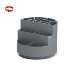 Подставка д/канц.принадлежностей ErichKrause 61577 "Mini Burger" серая