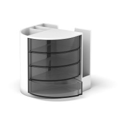 Подставка д/канц.принадлежностей ErichKrause 61586 "Venezia" белая 