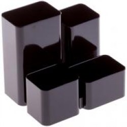 Подставка д/канц.принадлежностей Стамм ОР21 "ЮНИОР" черный 078403 