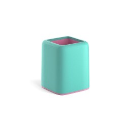 Подставка д/канц.принадлежностей ErichKrause 53688 "Forte Pastel" мятный с розовым