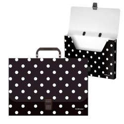 Портфель детский ErichKrause 52917 "Dots in Black"