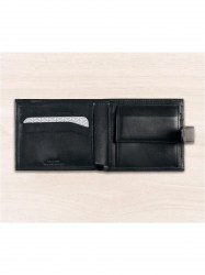 Портмоне муж. Стелла DM-P033-K001 Black с хлястиком 4640014267738