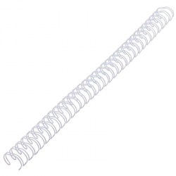 Пружины металлические  6,4мм (1/4") А4 серебро 3:1;1/100 QP /5770