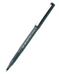 Роллер Pentel MR205-A "Document Pen" черная одноразовая